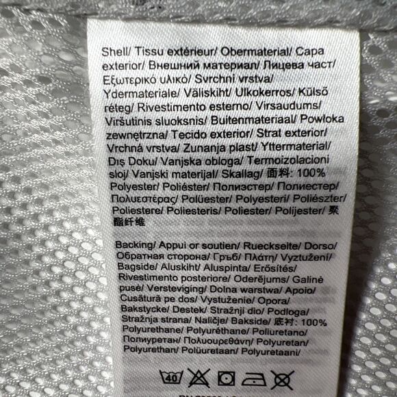 Helly Hansen Crew Vest 2.0 White Womens Medium Sailing Waterproof Wind Full Zip - Picture 7 of 9